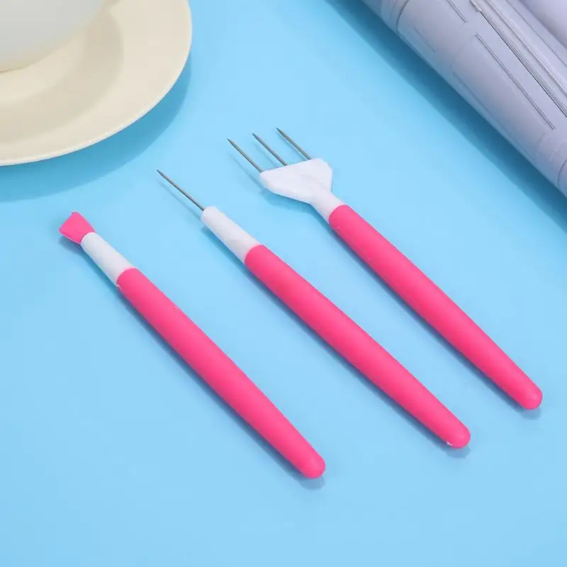 3pcs DIY Baking Decoration Tools Set Bakeware Venting