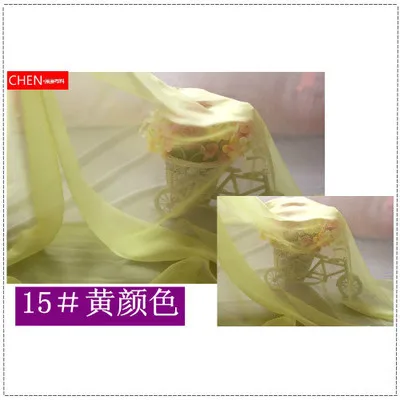 150 см ширина шифон ткань мягкая ткань для платья подкладочная ткань материал 30d жоржет ткани свадьбы