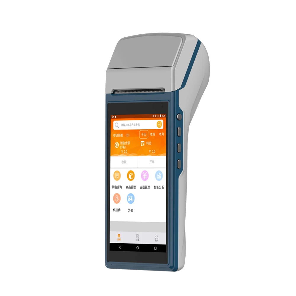 

4G WiFi China Android Loyalty Card Touch Screen POS Billing Machine for Supermarket ZKC5502