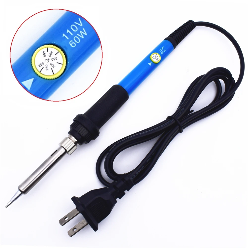Набор паяльников с 5 наконечниками 60 Вт 110 В|soldering irons|electric soldering ironswelding gun |