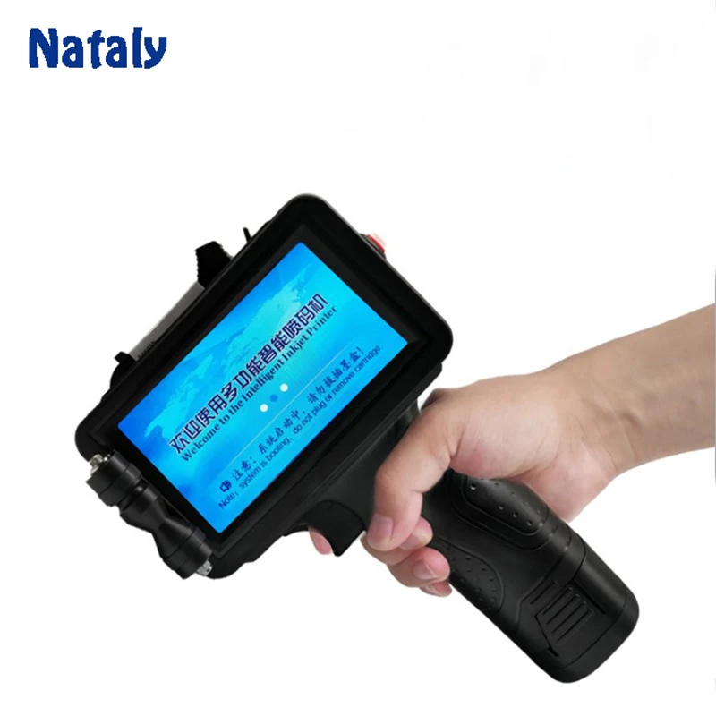

Nataly M6 Mobile Online Hand Jet Printer/ Tij/inkjet Hand Held Marker