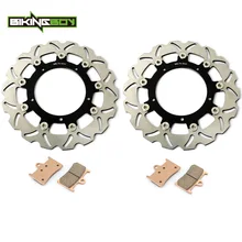 Передние тормозные диски BIKINGBOY для Yamaha FZ6 2007 2008 YZF R6 2003 2004 Диски