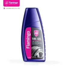 500 ml di Lunga Durata Waterbase Pneumatico Protettore Gel Pneumatico Brillare Pneumatico Medicazione Pneumatico Smalto Ad Alta Finitura Lucida Lustro 17.64 oz