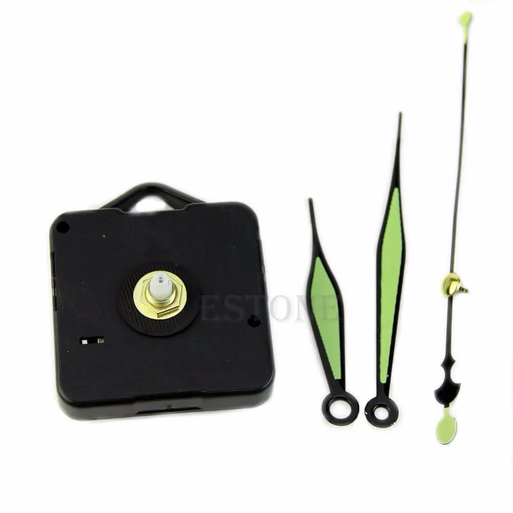 

Silent Quartz Wall Clock Spindle Movement Mechanism Part Repair Tool Noctilucent MAR21_15