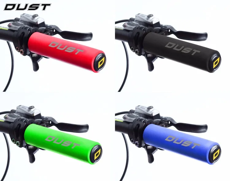 

DUST UltraLight Silicone Pro Bike Handlebar Girps High Density MTB Bicycle Handlebar Anti-slip Cycling Grip Cover 4 Colors