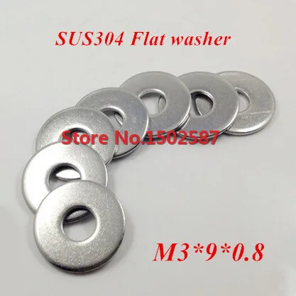 Arandela Plana Ancha Acero Inoxidable DIN 9021 M4 x100