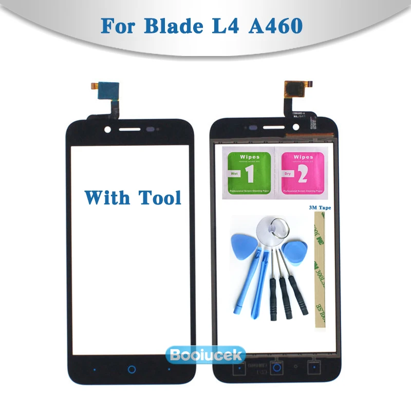 

Replacement High Quality 5.0" For ZTE Blade L4 A460 Touch Screen Digitizer Sensor Outer Glass Lens Panel