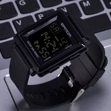 SANDA спортивные часы для мужчин лучший бренд класса люкс электронные наручные часы светодиодный цифровой наручные часы для мужчин Hodinky Relog