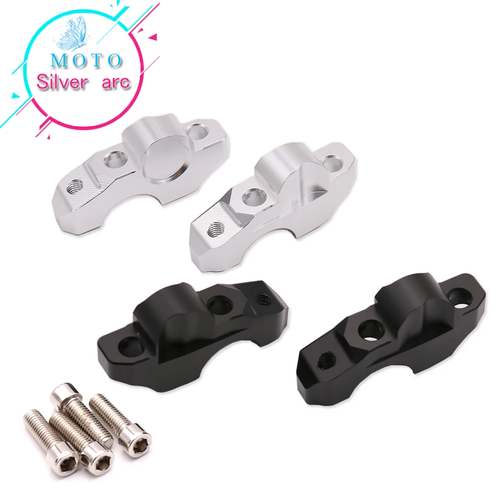 Motorcycle Handle Bar Clamp Raised Extend Handlebar Mount Riser FOR BMW