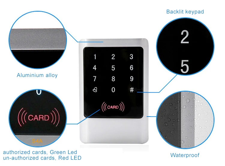 4Standalone Access Controller without Keypad