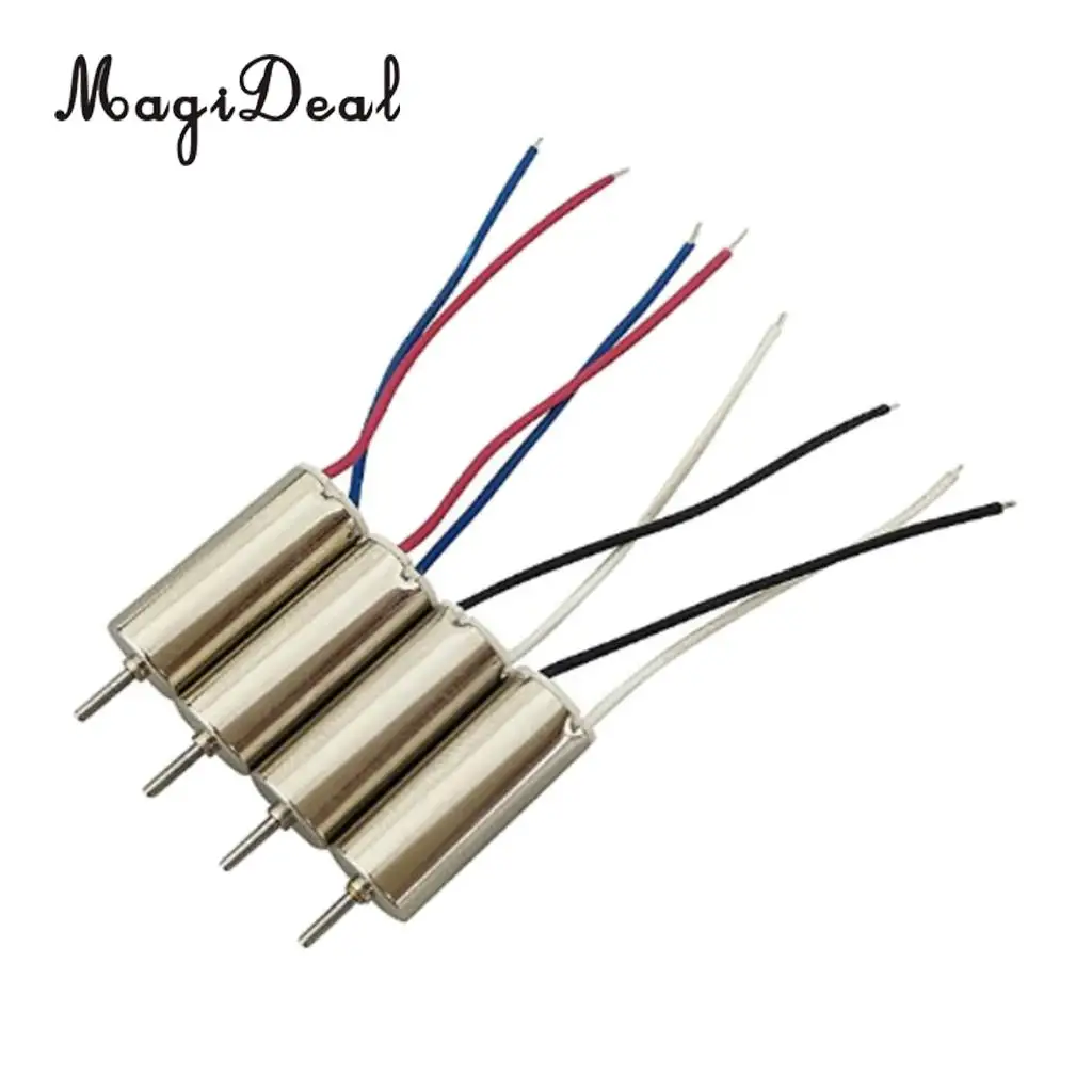 MagiDeal 4Pcs CW CCW Motor Electrical Machine for SYMA X20 X20W RC Drone Quadcopter Spare Parts Accessories