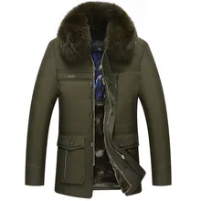 Winter Thicker Cotton Middle – Aged Men ‘s Casual Wear Cashmere Coat Dad Winter Clothes Jacket Men’ S Cotton – Padded Jacket