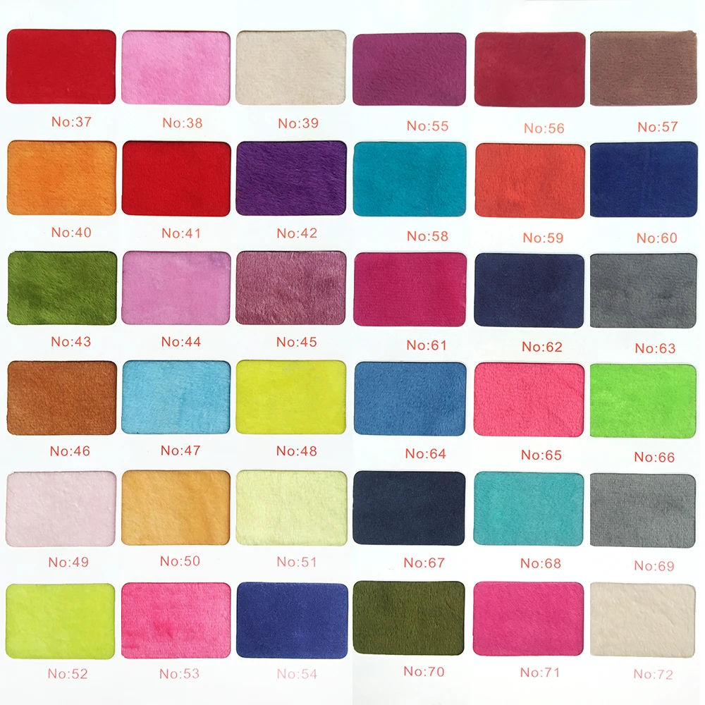 ZYFMPTEX 185 Colors 150x80cm 1.5mm Pile Length Super Soft Plush Fabric Patchwork Textile Diy Sewing Fabric For Toys Clothes