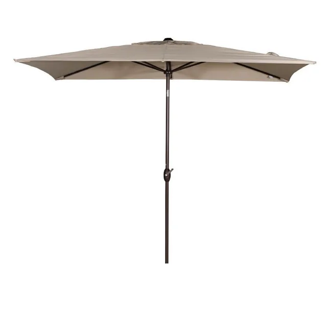 abba patio 66 by 98 feet rectangular market outdoor table patio umbrella with push button - Abba Patio abba patio 66 by 98 feet rectangular market outdoor table patio umbrella with push button - Abba Patio