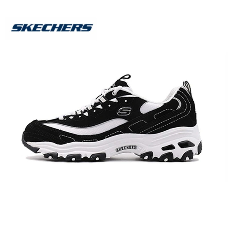 Skechers/Коллекция года; D'LITES; Повседневная обувь; женские летние теннисные туфли; feminino Dad; удобные кроссовки на платформе; Fltas; 99999720-BKW