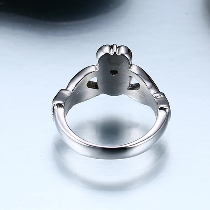 Claddagh кольцо из нержавеющей стали Сердце Обручальное сделано в Ирландия|Кольца| |