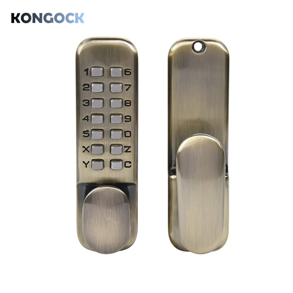 

Keyless Smart Code Door Lock, keypad single spring bolt Left or Right-Free Handle