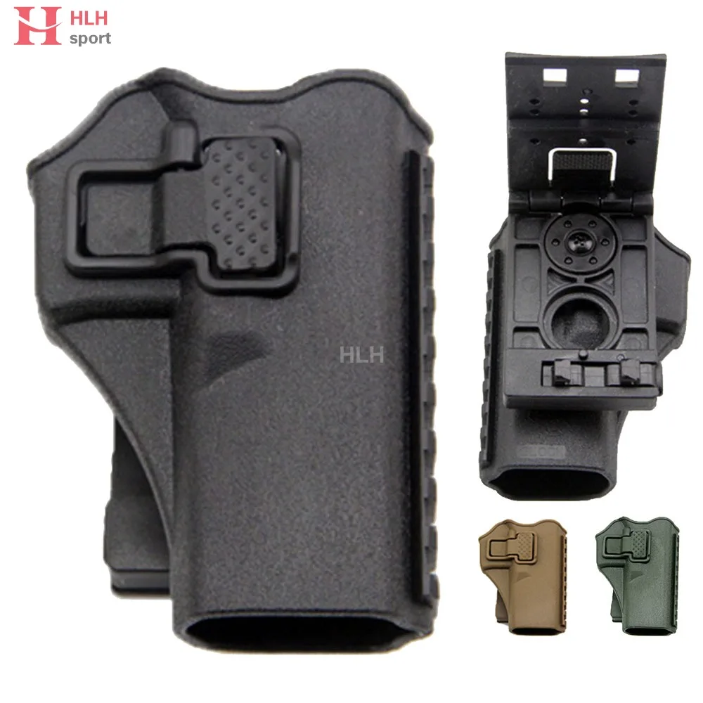 Hlhsport New Tactical Fast Loaded Holster 360 Adjustable Anti-fast Pull Set for Glock M92 Series Holsters | Спорт и развлечения