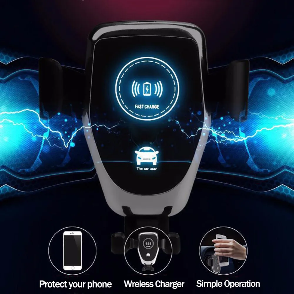 FAST-10W-Wireless-Car-Charger-Air-Vent-Mount-Phone-Holder-For-iPhone-XS-Max-Samsung-S9(2)