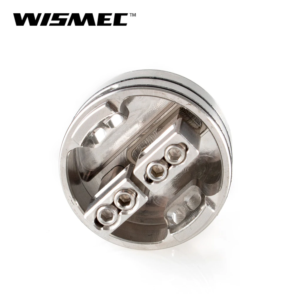 Оригинальный комплект WISMEC LUXOTIC NC Dual 20700 с гильотинной V2 RDA 250 Вт 0.28ohm Clapton coil E
