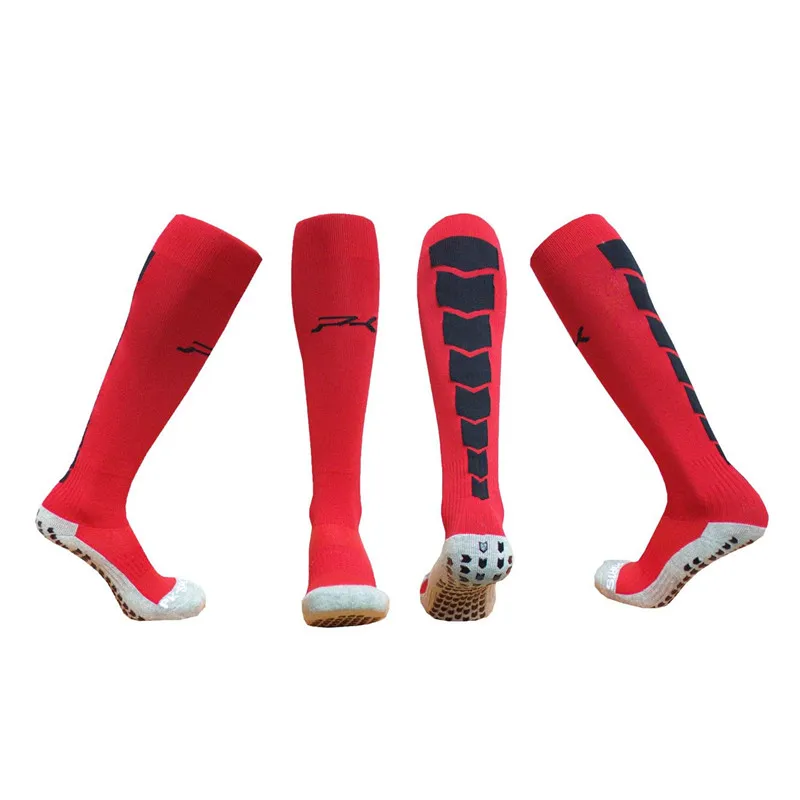 Top Quality Professional Compression Anti Slip Men's Football Soccer Socks Cotton Long Running Riding Cycling Basketball5