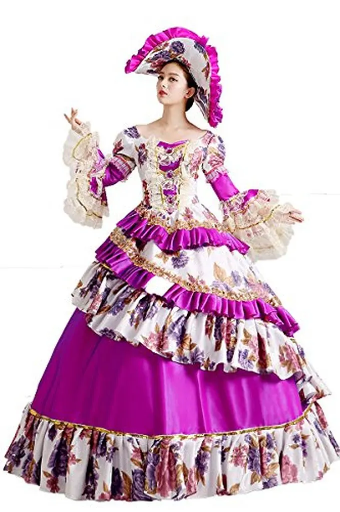 Top Sale Renaissance Wench Gothic Princess Dress Ball Gown Vampire Theatre Halloween Costume