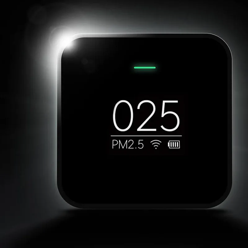 Xiaomi Smart PM2.5 детектор воздуха Портативный OLED экран 2,4 ГГц использование Wifi с очистителем воздуха контроль качества воздуха