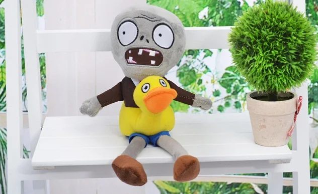 25 см Растения против Зомби мягкая плюшевая игрушка кукла Gargantuar Zombie PVZ плюшевая кукла для детей подарок - Цвет: As picture