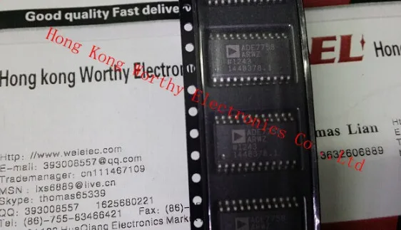 10 шт./лот ADE7758ARWZ ADE7758A ADE7758 IC 3 фазы 24soic | Электронные компоненты и принадлежности