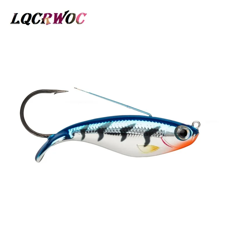 NEW Minnow 21g 85mm jig for fishing lure single hook spoon spinner crank swim jerk bait wobblers jigging pesca isca artificial