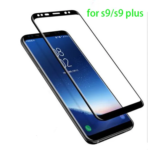 2pcs 3d Curved Edge Tempered Glass Screen Protector For Samsung S9/s9 10 Plus Note 9 10 Plus