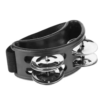 

Aluminum Alloy Cajon Drum Instruments Companion Accessories Hand Foot Tambourine Jingle Percussion