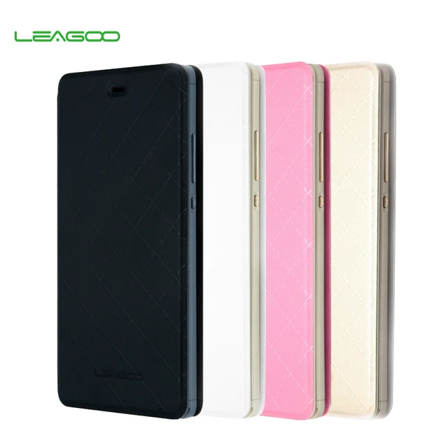 LEAGOOZ5/Z5C Case Кожа Флип Задняя Крышка Case Для LEAGOO Z5/Z5C С Подставкой И Окна