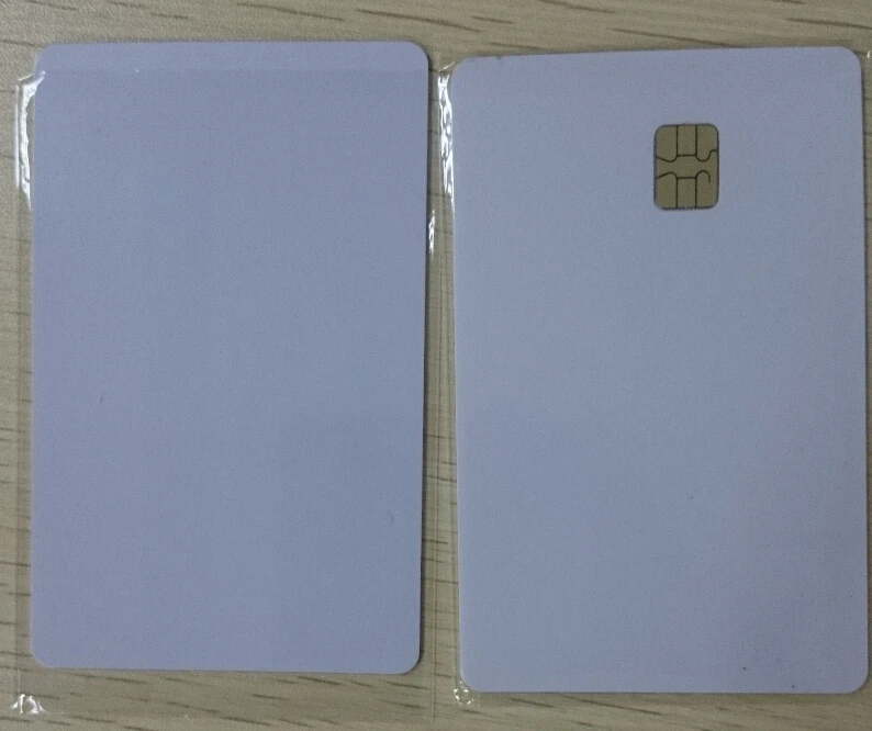 Горячая продажа AT24C64 пустая карта ПВХ умная контактная Контактная смарт IC для