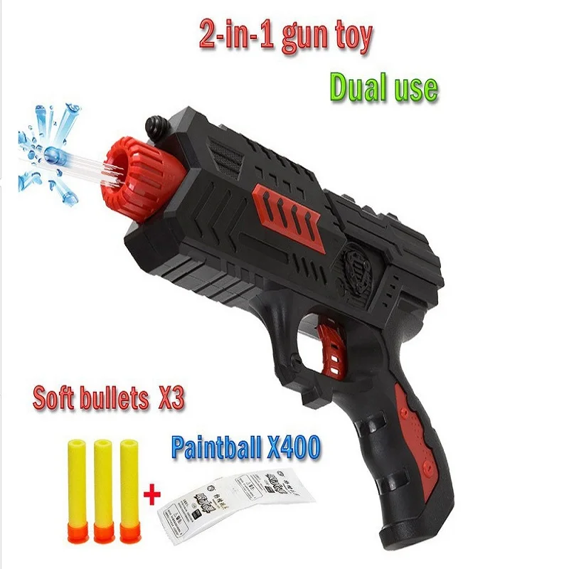 nerf shooting water guns sniper metal toy air soft a gun nerf paintball