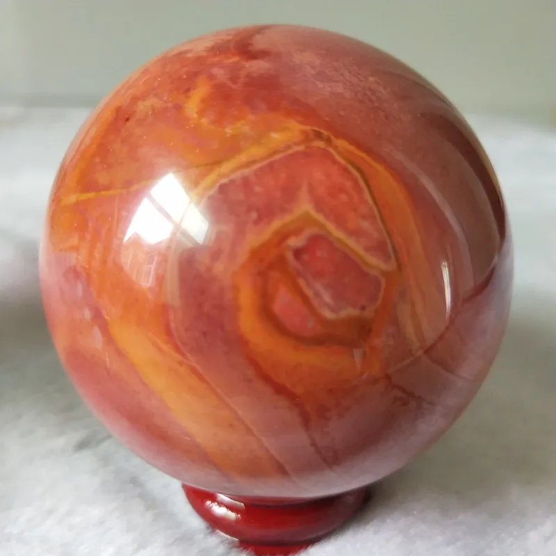 50-100mmNatural цвет богатый океан каменный шар кристалла divination энергетический каменный шар фотография декоративный шарик без дополнительного пигмента - Цвет: A16     277g    59mm