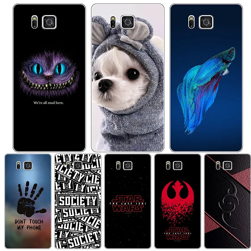 

Cute Cartoon Case For Samsung Galaxy Alpha G850 G850F G8508S Cover Printing Drawing Cat Printed Phone Shell Capa Funda