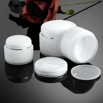 

20Pcs 15g/30g/50g Empty Cosmetic Jar Pots Makeup Tool Face Skin Cream Container Refillable Bottles Acrylic Free Shipping