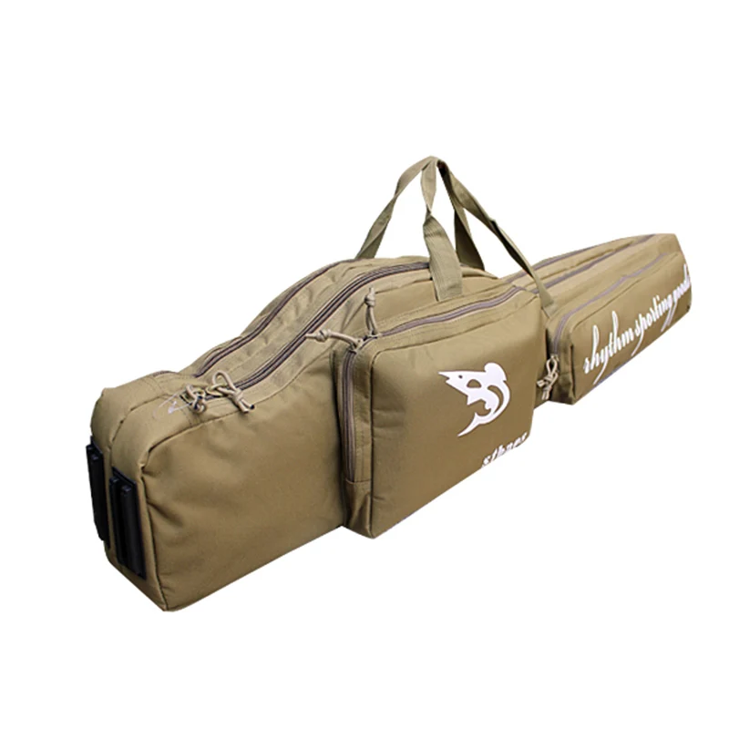 

1.2 m Military Wargame Airsoft Tactical Hunting Rifle Gun Carry Bag For 2 guns Bag with Padding Shoulder Strap