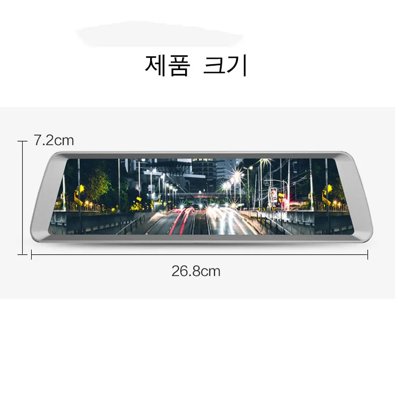 JADO D820 Car Dvr Stream RearView Mirror dash Camera avtoregistrator 10 IPS Touch Screen Full HD 1080P Car Recorder dash cam