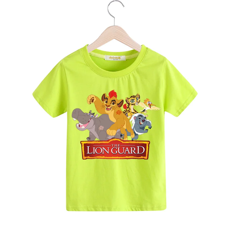 Child Boy Girl Summer T-shirts Tee Tops Kids Cute Cartoon The Lion King Simba Print Clothes Baby Cotton Casual Tshirt 2019 TX180 (3)