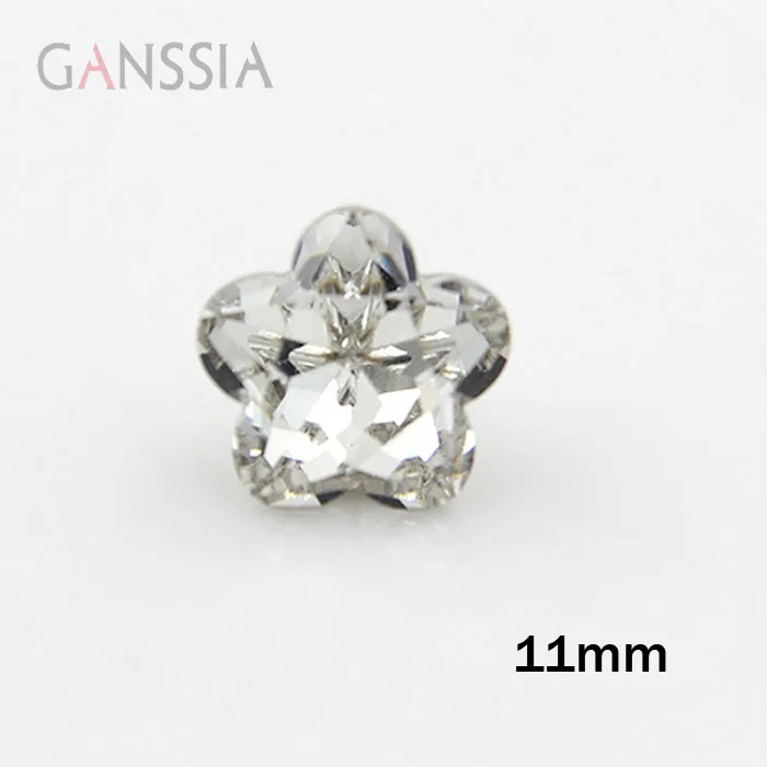 10pcs/lot Size:11mm Clear Imitation Gemstone Buttons Sewing Button for Shirt Crystal Garments(SS-122-2) | Дом и сад