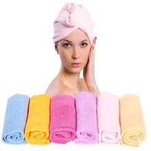 1 шт. горячее волшебное банное полотенце из микрофибры, сухая шапка для волос, Быстросохнущий женский банный инструмент, банное полотенце, длинные волосы, сухая шапка, быстросохнущая шапка