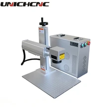 Высокое качество переносной волоконный маркировочный станок