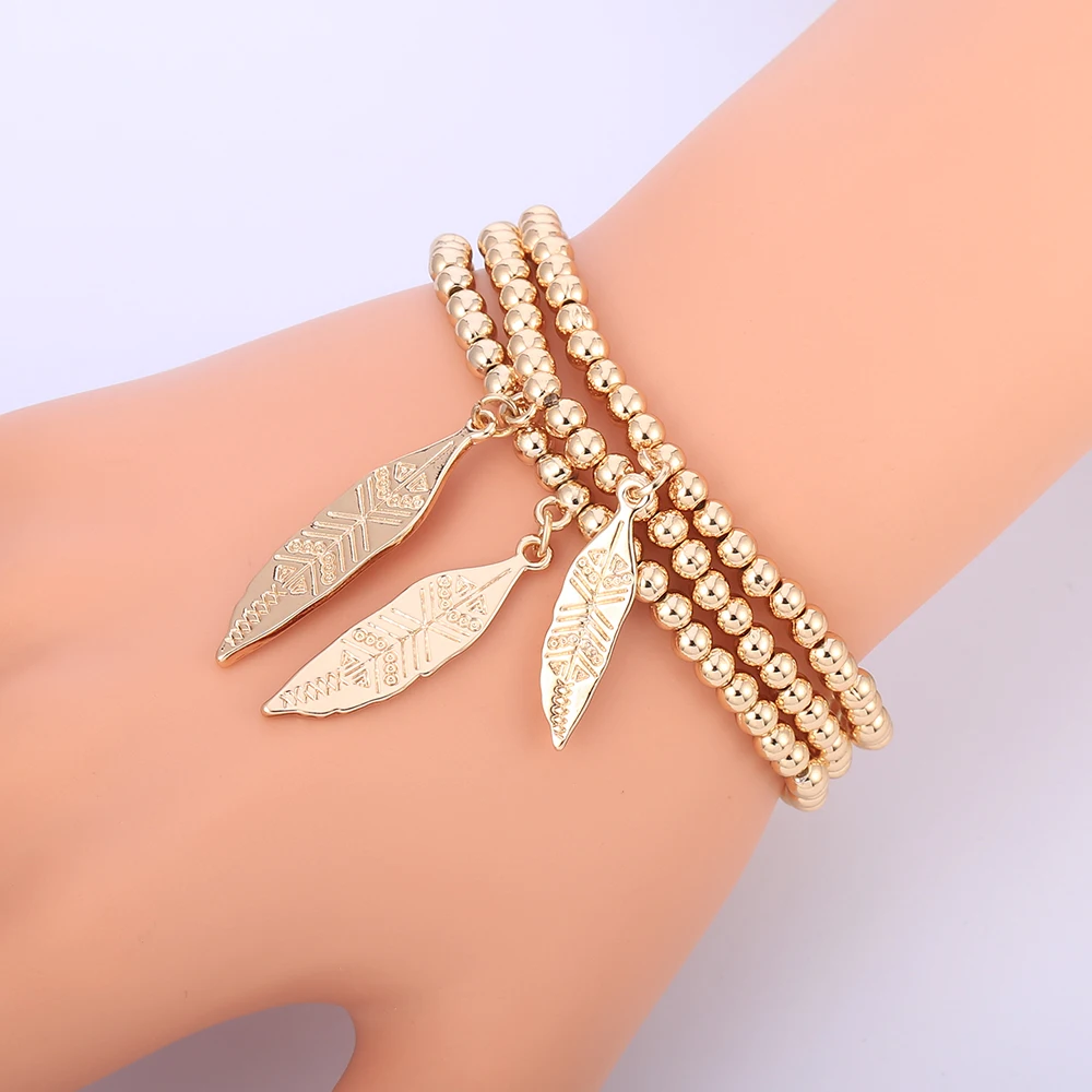 

Ancient Symble Language Charm Bracelets Women Gold Silver Elastic Rope Beads Bohemia Vintage Jewelry Party Gifts 2019 Wholesale