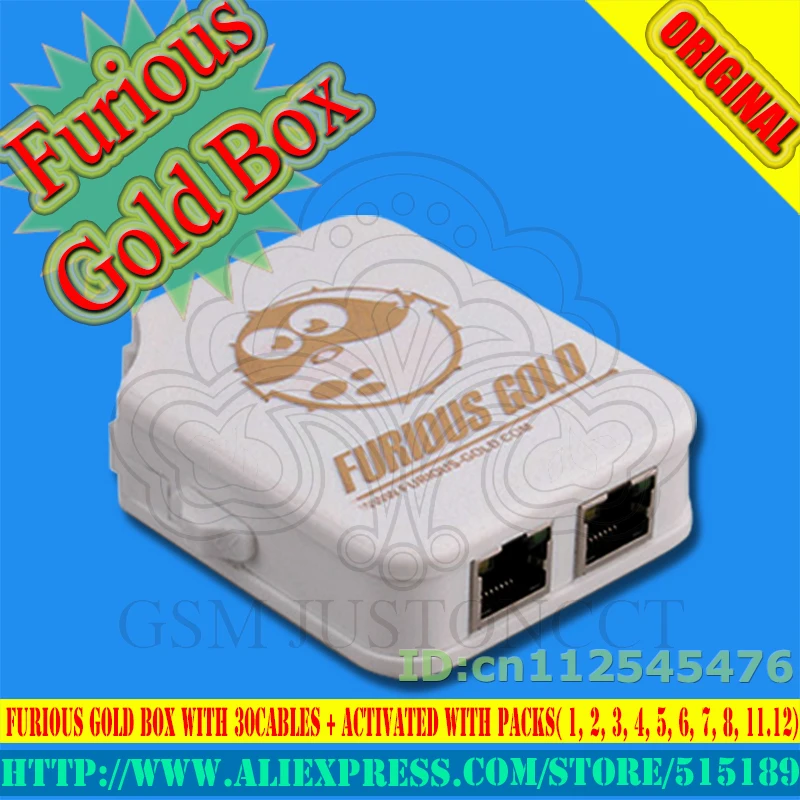 

2018 version The newest original new Furious Gold Box Full Activated with Packs(1, 2, 3, 4, 5, 6, 7.8, 11 12) +Full 30 Cable Set