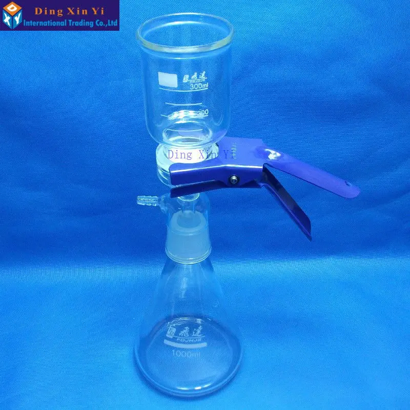  1000ml Vacuum filtration apparatusmembrane filterSand-Core Filter Equipment