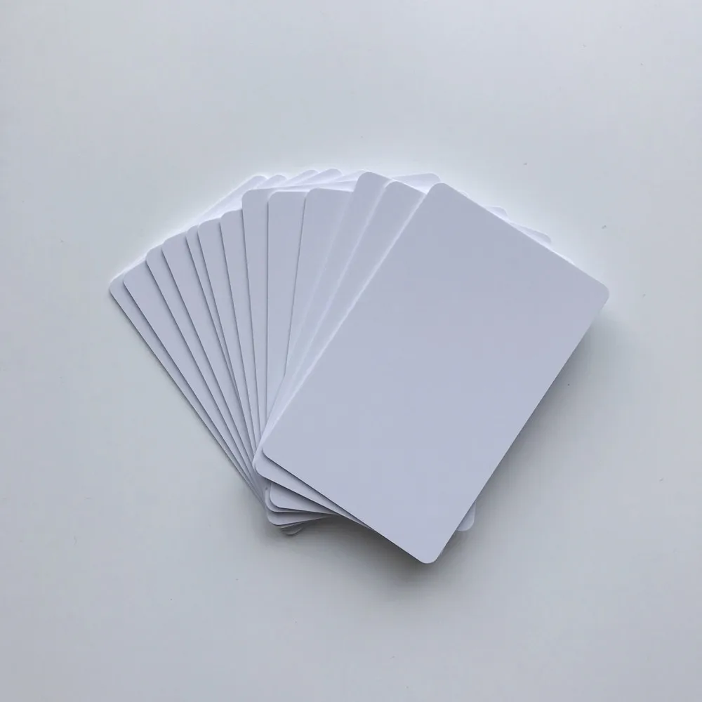 100pcs/lot 0.6mm Thickness White Blank Inkjet Printable Pvc Card For Club  Membership Id Card Printing By Epson Or Canon Printers - Business Cards -  AliExpress