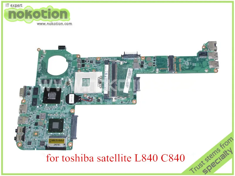 NOKOTION DABY3CMB8E0 REV E A000174130 For toshiba Satellite C840 L840 Laptop motherboard ATI 216-0810028 HD graphics NOKOTION DABY3CMB8E0 REV E A000174130 For toshiba Satellite C840 L840 Laptop motherboard ATI 216-0810028 HD graphics