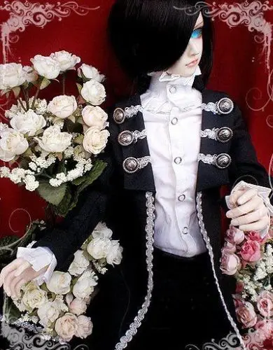 

[wamami] 510# Black Prince Suit/Outfit 1/3 SD DZ BJD Boy Dollfie